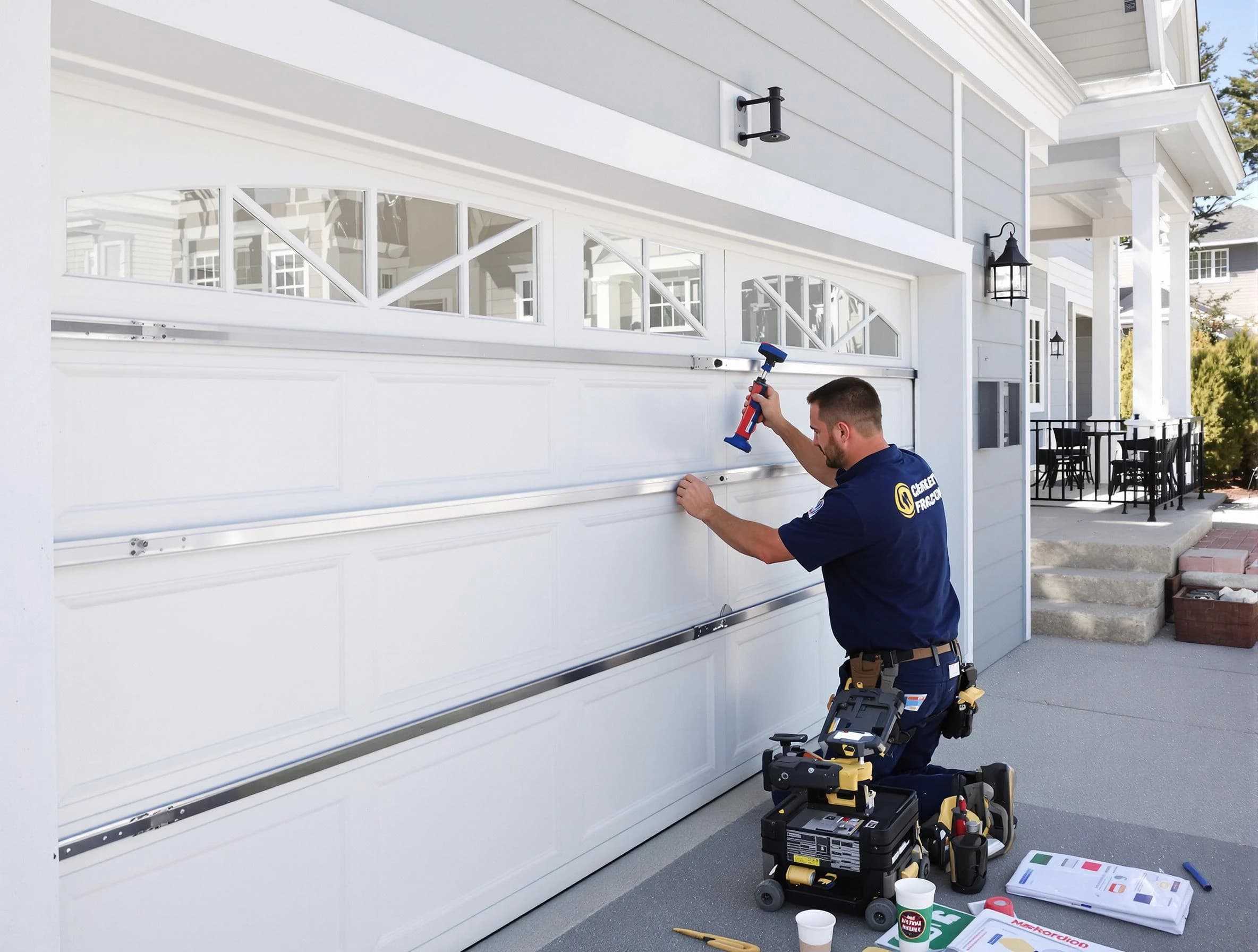 Professional garage door installation by Westfield Garage Door Repair in Westfield