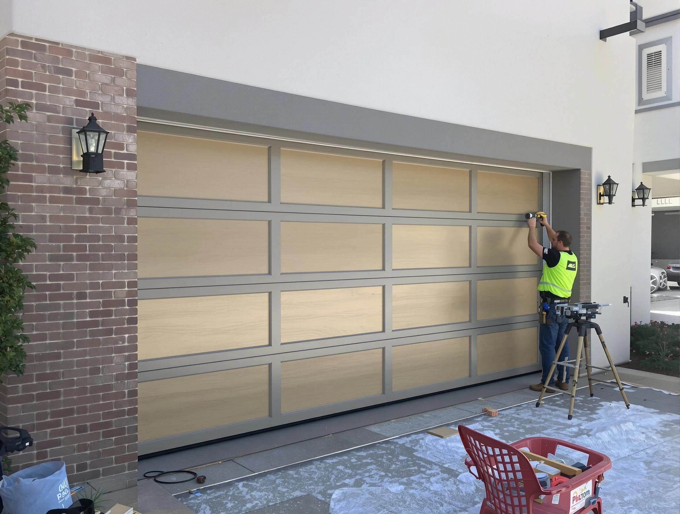 Garage door replacement service by Westfield Garage Door Repair in Westfield